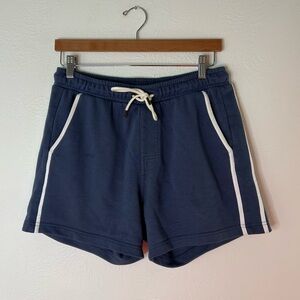 Dandy Del Mar Short French Terry Contrast Trim Navy Cotton Size S Small